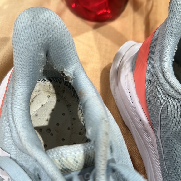 HOKA ONE ONE Blue / Coral Women's HOKA Mach 4 Training Shoes  SIZE 5.5B - Picture 3 of 11